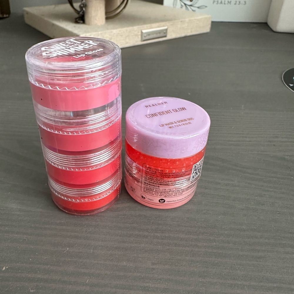 Sweet & Shimmer/RealHer Lip Gloss & Scrub